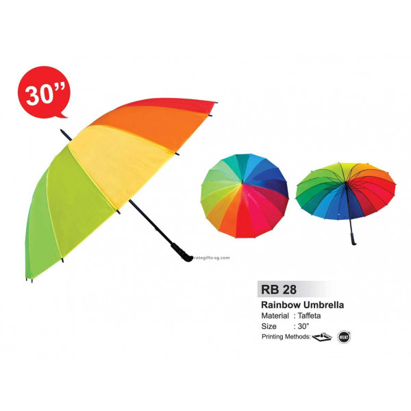 RB 28 Rainbow Umbrella